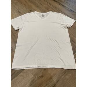 Goodfellow & Co V-Neck White Men’s T-Shirt Size Large